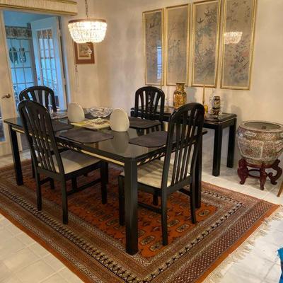 Black Dining Table Chairs