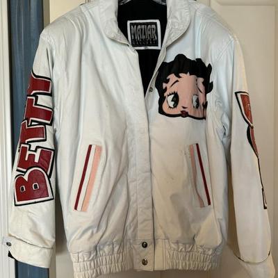 Vintage Leather Betty Boop Jacket in overall good condition with light wear

Size Medium. 

Fun vintage 1980's/90's jacket. 