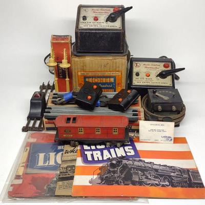 Lionel Prewar & Early Post Train, Catalogs & More