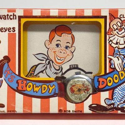 1950s Howdy Doody Wrist Watch w/ Box