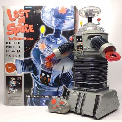 2' Tall Lost in Space B-9 Robot in Box (Works)
