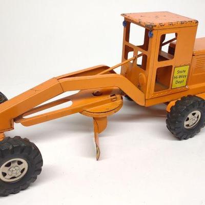 Tonka State Hi-Way Dept Road Grader Steel Toy