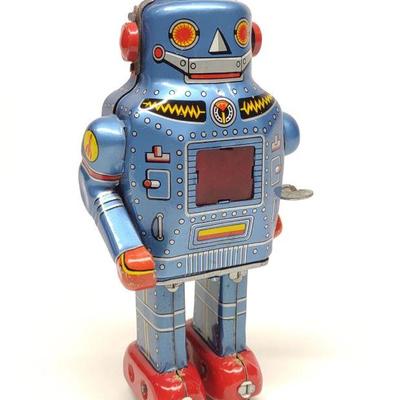 Japan Wind-up Independent Leg Sparky Robot (SY)