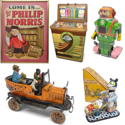 BAYSIDEAUCTIONS.COM - Vintage Toys, Decorative Arts & Advertising Online Auction - Ends 1/20
