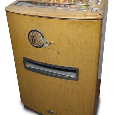 1940s Electro Coin Op. Cigarette Vending Machine