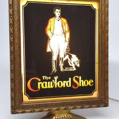 Early Crawford Shoe Advertising Display (Works)