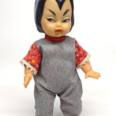 1965 Ideal Lily Munster Mini Monster Doll (Rare)