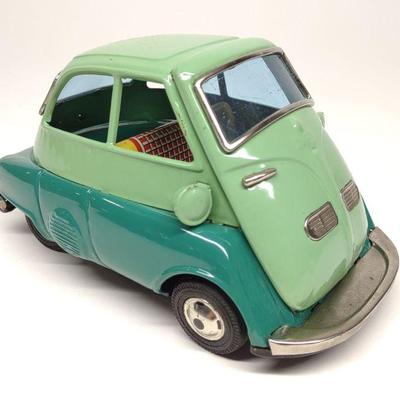Bandai Isetta Tin Friction Toy Car #588 (Japan)