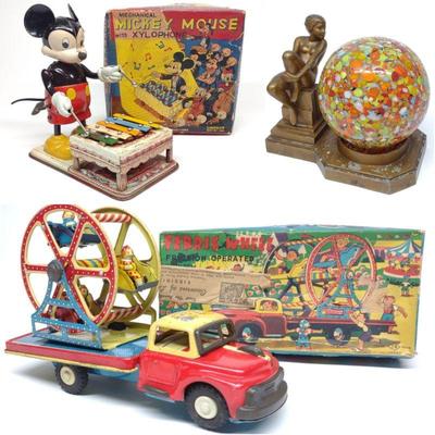 BAYSIDEAUCTIONS.COM - Vintage Toys, Decorative Arts & Advertising Online Auction - Ends 1/20