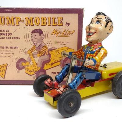 Nylint Pump-Mobile Windup Car Toy w/ Box