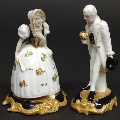 Rosenthal Miniature Figures of Lady & Gentleman