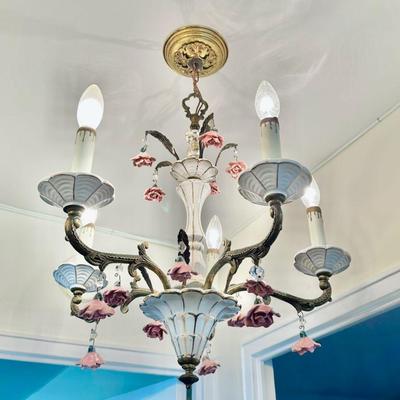 tole chandelier