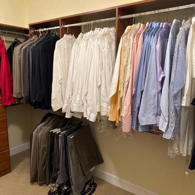 Menâ€™s Closet L to XXL - Dress Shirts, Suits & more