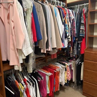 Ladies Closet- Tops, Skirts, Slacks, Dresses