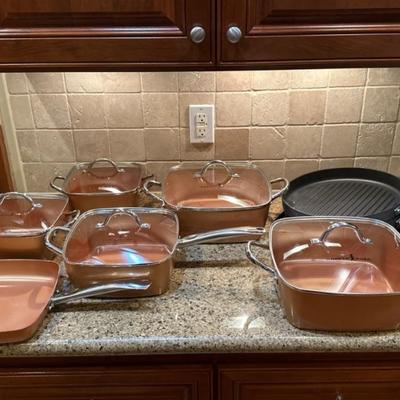 Copper Chef Cookware & Extras