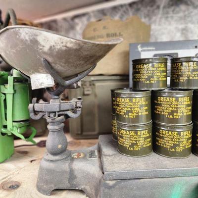 Rifle Grease on Vintage Scale