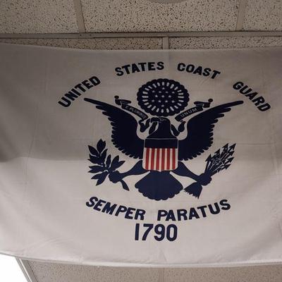 United States Coast Guard Semper Paratus Flag