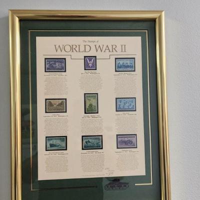 World War 2 Framed Art Decor