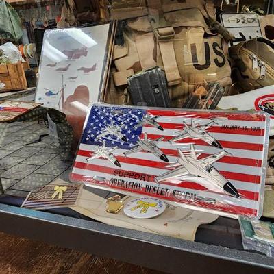 Assortment of Military Surplus Items