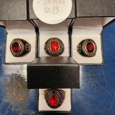 Other sizes available. Military rings