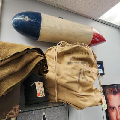 Buoy 48" long (We think) or a device to help keep things afloat.