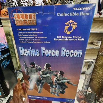 Elite Force Marine Force Recon Poster