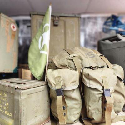 Assortment of Military Surplus Items