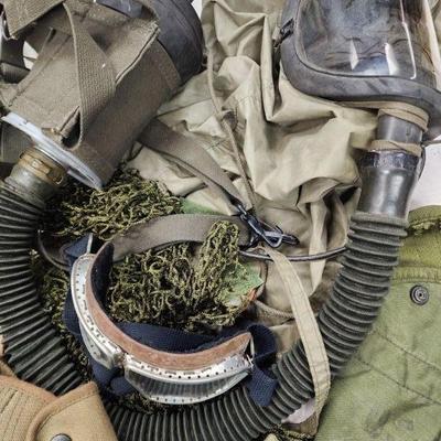 Assortment of Military Surplus Items