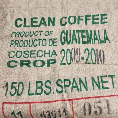 Burlap Coffee Bean Sack