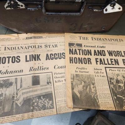 Vintage Newspaper from 1960's