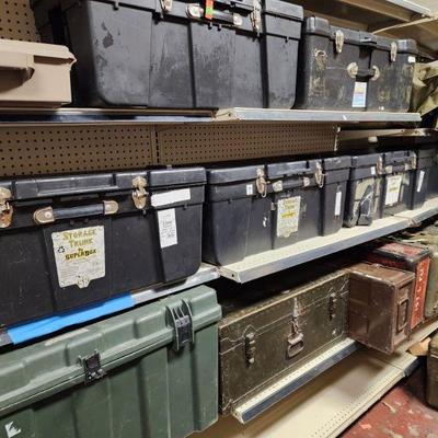 Military Supply Crates