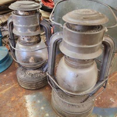 Vintage Kerosene Lamps