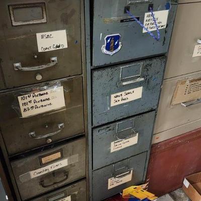 Huge assortment of Military Flags and state Flags.