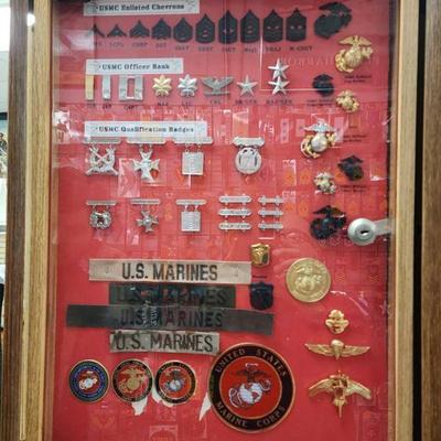 USMC Badges and Patches Insignia