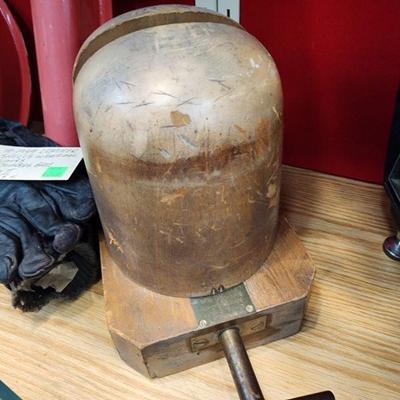 Vintage Wooden Vice Clamp