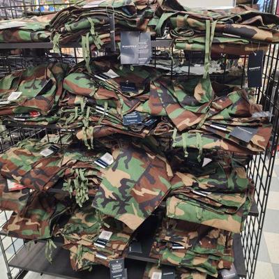 Assortment Of Military Surplus Items