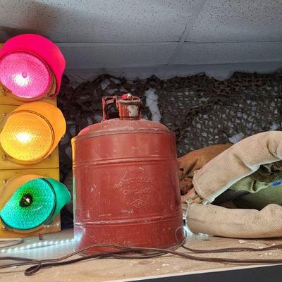 Assortment of Military Surplus Items