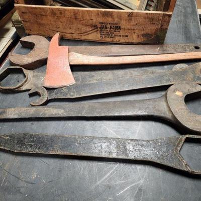 Vintage Large Wrench Tools