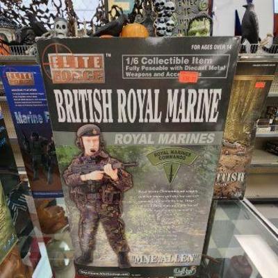 British Royal Marine Poster