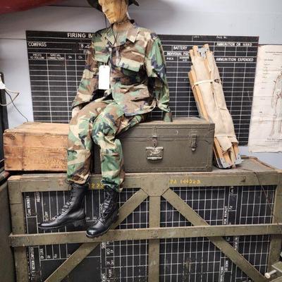 Assortment of Military Surplus Items