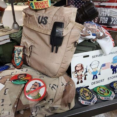 Assortment of Military Surplus Items