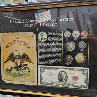Obsolete Coins Decor
