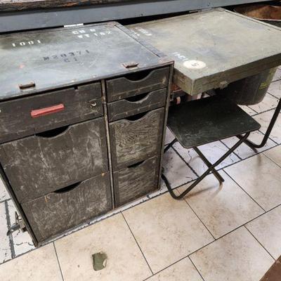 Military Field Office Desk (Possibly 3 available).