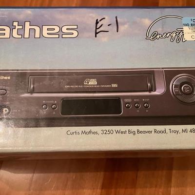 Curtis Mathes VCR new in box