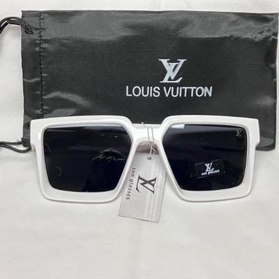 Sunglasses probably not LV (lol)