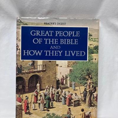 Large Coffee Table Book "Great People of the Bible..."