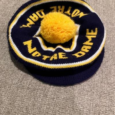 Notre Dame Billed Blue Hat