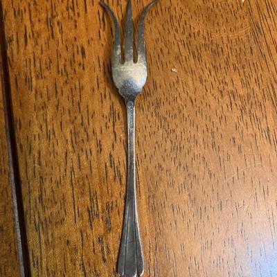 Sterling Silver Antique Pickle Fork
