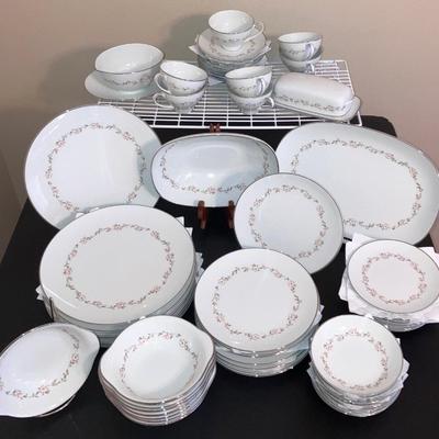 Noritake "Harley" 1960s Fine China - 60pcs in excellent condition!