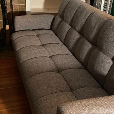 Pillow top couch/futon- modern